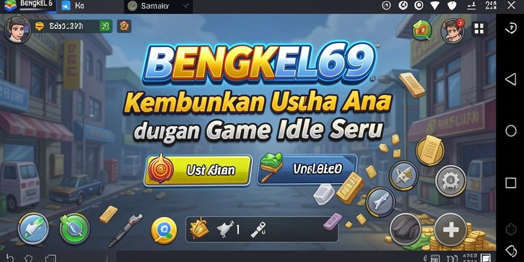 Tampilan gameplay menarik di BENGKEL69 dengan mekanik yang menyenangkan.