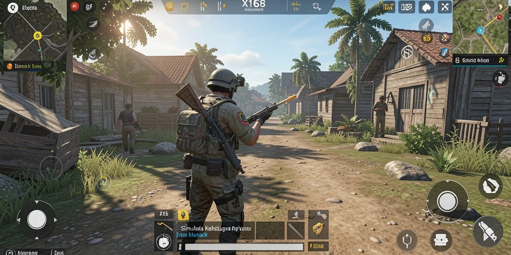 Screenshot X168 menunjukkan tampilan menawan dari gameplay Simulation yang realistis.